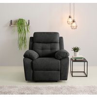 Home affaire Relaxsessel "Lannilis mit Liegefunktion, Fernsehsessel" mit manueller und elektrischer Relaxfunktion, anthrazit Home affaire Relaxsessel "Lannilis mit Liegefunktion, Fernsehsessel" mit manueller und elektrischer Relaxfunktion, anthrazit von home affaire