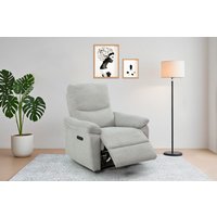 Home affaire Relaxsessel "ODILON, TV-Sessel mit Relax- und Liegefunktion, Struktur-Bezug" manuelle und elektrische Funktion (mit USB A/C), Federkern-Polsterung von home affaire
