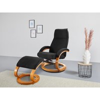 Home affaire Relaxsessel "Paris TV-Sessel, Liegesessel, manuell verstellbar,", (Set, 2 St., bestehend aus Sessel und Hocker) von home affaire