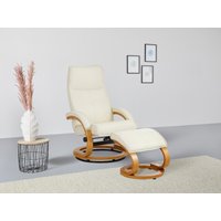 Home affaire Relaxsessel "Paris TV-Sessel, Liegesessel, manuell verstellbar,", (Set, 2 St., bestehend aus Sessel und Hocker) von home affaire