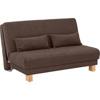 Home affaire Schlafsofa "Gina" vom Sofa zum Bett mit einem Handgriff, in 4 Breiten, Nierenkissen von home affaire