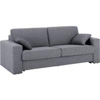 Home affaire Schlafsofa "Roma Matratzenhöhe 14 cm", Dauerschlaffunktion, mit Unterfederung, Lattenrost, Matratze von home affaire
