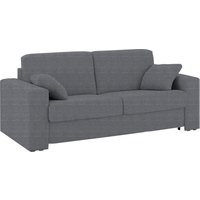Home affaire Schlafsofa "Roma Matratzenhöhe 14 cm", Dauerschlaffunktion, mit Unterfederung, Lattenrost, Matratze von home affaire
