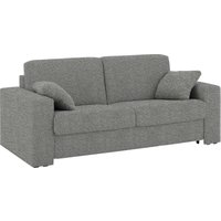 Home affaire Schlafsofa "Roma Matratzenhöhe 14 cm", Dauerschlaffunktion, mit Unterfederung, Lattenrost, Matratze von home affaire