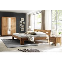 Home affaire Schlafzimmer-Set "Modesty I", (Set, 4 St.), bestehend aus einem 140 cm Bett, 3-türigem Schrank von home affaire
