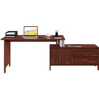 Home affaire Schreibtisch "Luven, aus Massivholz" in 2 Breiten, variable Nutzung als Schreibtisch oder Eckschreibtisch Home affaire Schreibtisch "Luven, aus Massivholz" in 2 Breiten, variable Nutzung als Schreibtisch oder Eckschreibtisch von home affaire