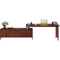 Home affaire Schreibtisch "Luven, aus Massivholz" in 2 Breiten, variable Nutzung als Schreibtisch oder Eckschreibtisch Home affaire Schreibtisch "Luven, aus Massivholz" in 2 Breiten, variable Nutzung als Schreibtisch oder Eckschreibtisch von home affaire