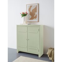 Home affaire Schuhschrank "Bertram" Massivholz, 2 verstellbare Einlegeböden, Magnetverschluss,Höhe 110 cm von home affaire