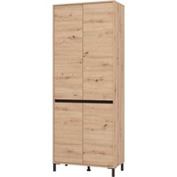 Home affaire Schuhschrank "Flannan, Schuhregal, Schuhkommode, Gesamthöhe 205,5 cm" acht Regale und eine Schublade, Gesamtbreite 80 cm von home affaire