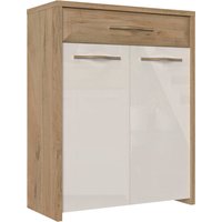 Home affaire Schuhschrank "Gala" hochwertig UV lackiert, Soft-Close-Funktion, Breite 78cm, Höhe 99cm von home affaire