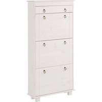 Home affaire Schuhschrank "Indra", aus massiver Kiefer, FSC, Breite 70 cm, Platz für ca. 9 Paar Schuhe Home affaire Schuhschrank "Indra", aus massiver Kiefer, FSC, Breite 70 cm, Platz für ca. 9 Paar Schuhe von home affaire