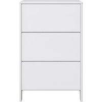 Home affaire Schuhschrank "Luven" FSC zertifiziertes Massivholz, mit 3 Klappen von home affaire