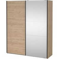 Home affaire Schwebetürenschrank "Como, Kleiderschrank, Schlafzimmerschrank" 1 Schwebetür, 1 Spiegelschiebetür, Kleiderstange, Einlegeboden Home affaire Schwebetürenschrank "Como, Kleiderschrank, Schlafzimmerschrank" 1 Schwebetür, 1 Spiegelschiebetür, Kleiderstange, Einlegeboden von home affaire