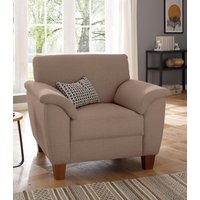 Home affaire Sessel "Alta" mit Federkern und Kontrastnaht, Füße Buche eichefarben Home affaire Sessel "Alta" mit Federkern und Kontrastnaht, Füße Buche eichefarben von home affaire