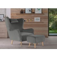 Home affaire Sessel "Telford auch in Fellimitat, Sessel B/T/H: 77/92/106 cm" wahlweise mit und ohne Hocker, in vielen Bezugsqualitäten, Ohrensessel Home affaire Sessel "Telford auch in Fellimitat, Sessel B/T/H: 77/92/106 cm" wahlweise mit und ohne Hocker, in vielen Bezugsqualitäten, Ohrensessel von home affaire