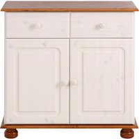 Home affaire Sideboard "Mette" Kommode mit gefrästen, kugelförmigen Füßen, Breite 80 cm von home affaire