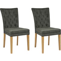 Home affaire Esszimmerstuhl "Colorado BESTSELLER Polsterstuhl", (Set), 2 St., Samtvelours, Beine in eiche oder nussbaum. Im 2er, 4er oder 6er-Set Home affaire Esszimmerstuhl "Colorado BESTSELLER Polsterstuhl", (Set), 2 St., Samtvelours, Beine in eiche oder nussbaum. Im 2er, 4er oder 6er-Set von home affaire