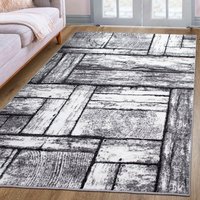 my home Teppich "Sierning" rechteckig 8 mm Höhe softer Flor, Kurzflor, modernes Design, in Holz-Optik my home Teppich "Sierning" rechteckig 8 mm Höhe softer Flor, Kurzflor, modernes Design, in Holz-Optik von My Home