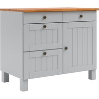 Home affaire Unterschrank "Alby2" Mit Metallgriffen, Breite 100 cm Home affaire Unterschrank "Alby2" Mit Metallgriffen, Breite 100 cm von home affaire