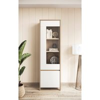 Home affaire Vitrine "Stranda, Hochschrank im Scandi-Style, moderne Glasvitrine" Rahmenoptik, ausreichend Stauraum, vielseitig einsetzbar, 58 cm breit Home affaire Vitrine "Stranda, Hochschrank im Scandi-Style, moderne Glasvitrine" Rahmenoptik, ausreichend Stauraum, vielseitig einsetzbar, 58 cm breit von home affaire