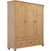 Home affaire Wäscheschrank "Tessin", (2 Breiten: 90/128 cm H/T ca. 140/38 cm), aus massiver Kiefer, in 2 Breiten, viel Stauraum, FSC zertifiziert Home affaire Wäscheschrank "Tessin", (2 Breiten: 90/128 cm H/T ca. 140/38 cm), aus massiver Kiefer, in 2 Breiten, viel Stauraum, FSC zertifiziert von home affaire