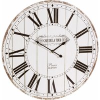 Home affaire Wanduhr ""Cafe de la tour"" von home affaire