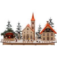 Home affaire Weihnachtsdorf "mit idyllischer Winterlandschaft" von home affaire