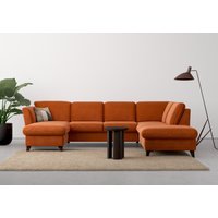 Home affaire Wohnlandschaft "Trelleborg U-Form", wahlweise mit Bettfunktion und Bettkasten, inkl. Federkern-Polsterung Home affaire Wohnlandschaft "Trelleborg U-Form", wahlweise mit Bettfunktion und Bettkasten, inkl. Federkern-Polsterung von home affaire