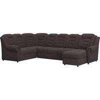 Home affaire Wohnlandschaft "Boston U-Form", mit hoher Rückenlehne, wahlweise mit Bettfunktion & Stauraum von home affaire