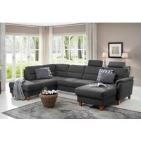 Home affaire Wohnlandschaft "Palmera U-Form, B: 308 cm" optional Bettfunktion & Bettkasten, Federkern Home affaire Wohnlandschaft "Palmera U-Form, B: 308 cm" optional Bettfunktion & Bettkasten, Federkern von home affaire