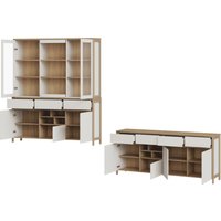 Home affaire Wohnwand "Stranda, moderne Anbauwand, Komplettset im Scandi-Style" 2 Stk. tlg. Home affaire Wohnwand "Stranda, moderne Anbauwand, Komplettset im Scandi-Style" 2 Stk. tlg. von home affaire