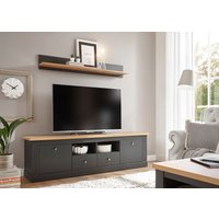 Home affaire Wohnwand "Westminster TOPSELLER" Set, Lowboard und Wandregal, 2 Stk. tlg. von home affaire