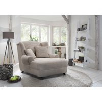 Home affaire XXL-Sessel "Oase" mit Wellenunterfederung und 2 Zierkissen Home affaire XXL-Sessel "Oase" mit Wellenunterfederung und 2 Zierkissen von home affaire