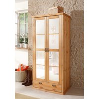 Home affaire Kleiderschrank "Madrid", (3 Breiten: 90/164/245 cm H/T ca.190/59 cm), aus massiver Kiefer, in 3 Breiten mit Spiegeltüren von home affaire