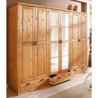 Home affaire Kleiderschrank "Madrid" 3 Breiten: 90/164/245 cm H/T ca.190/59 cm, aus massiver Kiefer, in 3 Breiten mit Spiegeltüren Home affaire Kleiderschrank "Madrid" 3 Breiten: 90/164/245 cm H/T ca.190/59 cm, aus massiver Kiefer, in 3 Breiten mit Spiegeltüren von home affaire