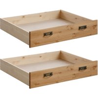 Home affaire Schublade "Madrid" 2 Stk. tlg. aus Massivholz, der Unterboden ist aus einer Hartfaserplatte von home affaire