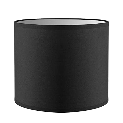 Home Sweet Home Moderner Lampenschirm Bling | Zylinder |20/20/17cm | Schwarz | Stoff-Lampenschirm aus Baumwolle | für E27 Lampenfassung | RoHS-geprüft | geeignet für Wandleuchte Home Sweet Home Moderner Lampenschirm Bling | Zylinder |20/20/17cm | Schwarz | Stoff-Lampenschirm aus Baumwolle | für E27 Lampenfassung | RoHS-geprüft | geeignet für Wandleuchte von home sweet home collection