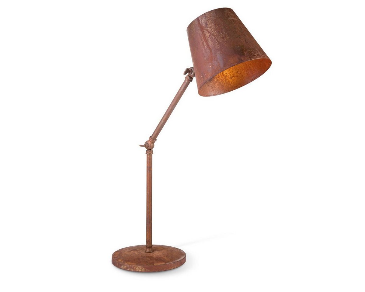 home sweet home Tischleuchte Tischlampe RUSTY beweglich max 58cm hoch E27 industrielles Rost-Design von home sweet home