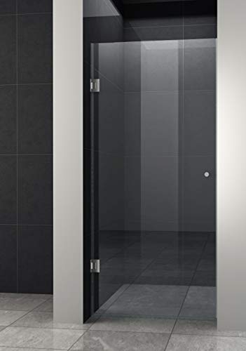 8 mm Nischentür TIPICO 90 x 190 cm/Nische Duschtür Duschkabine Dusche Duschwand von home-systeme