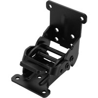 0-90-180 Grad selbstsicherndes Klappscharnier, Klapptisch-Verlängerungsbrett, faltbare Halterungsbeschläge für Eisen-Klappwerkbank mit dunkler