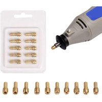 10 Stück Präzisions-Messingfutter 0,5–3,2 mm für Dremel-Bohrer, elektrische Bohrfutter-Rotationswerkzeuge 10 Stück Präzisions-Messingfutter 0,5–3,2 mm für Dremel-Bohrer, elektrische Bohrfutter-Rotationswerkzeuge von Dremel
