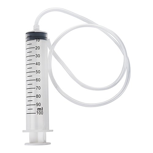 100 ml Spritze Blasenspritze, Kosmetex mit 80cm PVC-Schlauch. Für Hobby und Beruf, 80 cm von Kosmetex