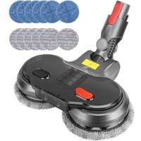 12-teiliges elektrisches Wischmopp-Set für Dyson V11 V10 V15 V8 V7 Staubsauger (Wischmopp nicht im Lieferumfang enthalten)