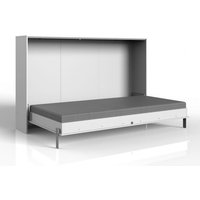 120 x 200 Klappbett horizontal inkl. Lattenrost JUIST von Wimex / Weiß
