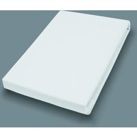 140-160x200 Elastan-Feinjersey Toppertuch Weiß 03800-000