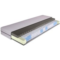 140x200 7-Zonen Taschenfederkernmatratze Pro Somna TFK H3 von Breckle