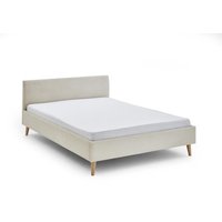 140x200 Polsterbett WICKI von Meise Möbel Beige