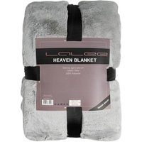 150x200 Kuscheldecke HEAVEN HEB 800 von Lalee silver