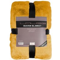 150x200 Kuscheldecke Heaven HEB 800 von Lalee yellow