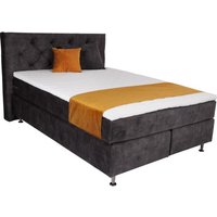 160x200 Boxspringbett inkl. Topper und 7-Zonen Taschenfederkernmatratze H4 SCHÖNBRUNN von Breckle Braun 160x200 Boxspringbett inkl. Topper und 7-Zonen Taschenfederkernmatratze H4 SCHÖNBRUNN von Breckle Braun